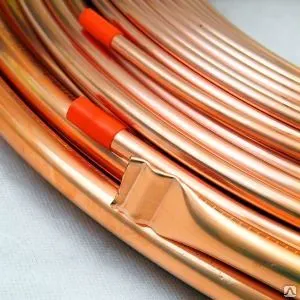 фото Труба дюймовая для холодильного оборудования 1/4" ASTM B280 бухта L=15 м