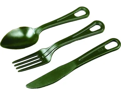 фото Набор столовых приборов пластиковый