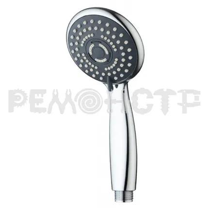 Фото №0 Лейка для душа 1340 3-позиц без подвеса, черная 90*200 мм Lucky Tap, 1/100 П