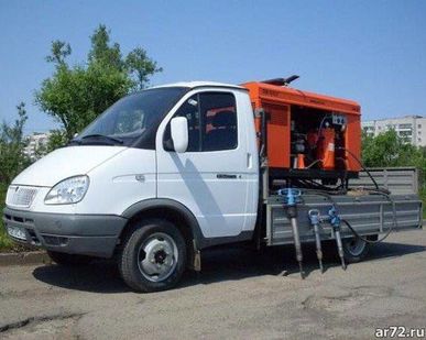 фото Услуги компрессора 2-3 молотка на базе а/м Соболь