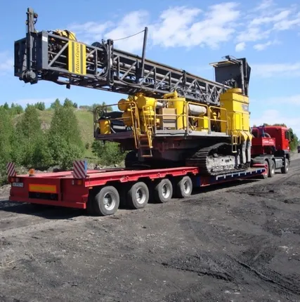 Фото №0 Аренда негабаритного трала 25 тонн объем кузова ковша 12 м