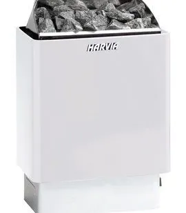 фото Электрокаменка Harvia Trendi KIP45T Steel со встроенным пультом–