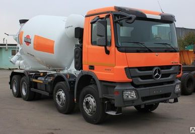 фото Автобетоносмеситель 69365J на базе шасси MERCEDES-BENZ-ACTROS4141B (10м3)