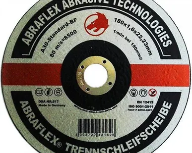 фото Диск отрезной А-30 Standart BF (металл) 230*1,6*22 ABRAFLEX