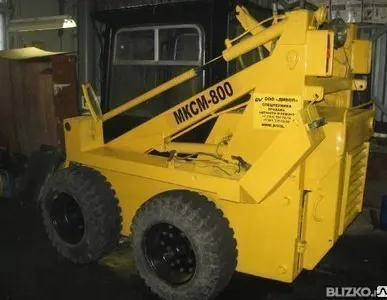 фото Замена троса ручного газа: мини-погрузчик МКСМ - 800