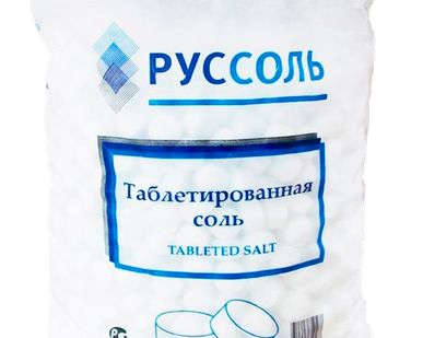 фото Соль таблетированная ТМ Руссоль