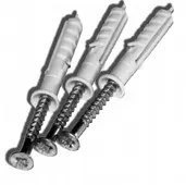 Фото №0 Дюбель-гвоздь 6х80 для быстрого монтажа потай (нейлон)