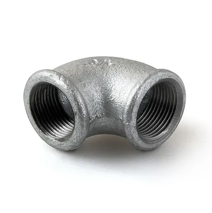 Фото №0 Угольник прямой Ду50 чугунный оцинкованный