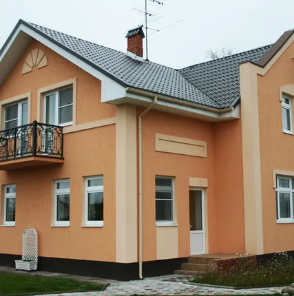 Фото №0 Монтаж "мокрых фасадов": штукатурные фасады и короед