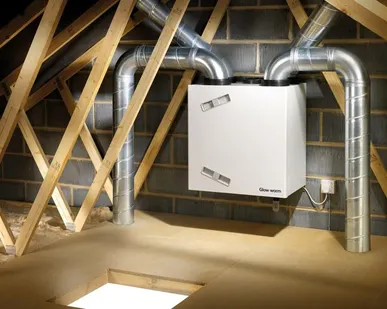 фото Монтаж приточно-вытяжной вентиляции