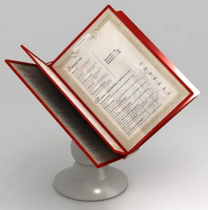 Фото №0 Основание для настольной перекидной системы DATALINE-T A4 на 10 рамок