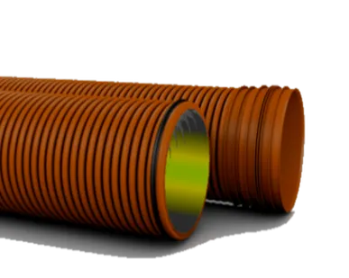 фото Труба ПП гофрированная с двойной стенкой d 285 / 250 SN16 6м