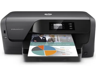 фото Принтер HP OfficeJet Pro 8210, A4, 4 цвета, LAN, Wi-Fi, USB