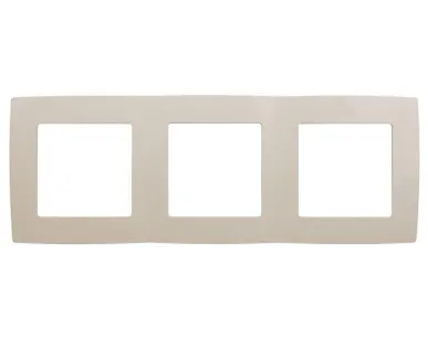 фото Рамка 3-м 12-5003-02 сл. кость ЭРА Б0014762