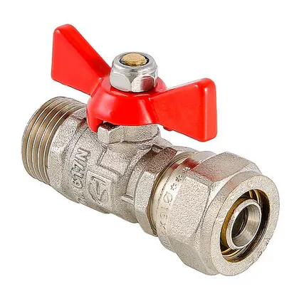 Фото №0 Кран шар. для м/п труб 16*1/2" ц/ш VALTEC (16/256)