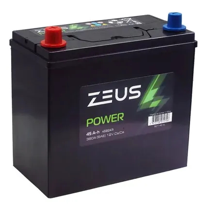 Фото №0 Аккумулятор ZEUS POWER Asia 45B24R 45 Ач п.п.