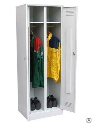 Фото №0 Шкаф гардеробный металлический