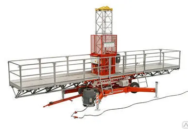 фото Аренда мачтовой рабочей платформы Scanclimber SC 4000