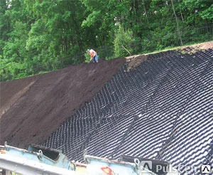 фото Решётка для укрепления склонов