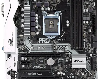 фото Материнская плата ASRock B250M
