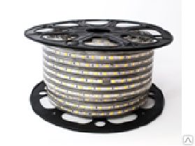 Фото №0 Светодиодная лента 220V 14.4W красная