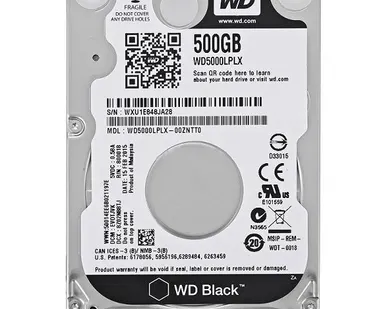 фото Жесткий диск 2.5" 500Gb WesternDigital WD Black WD5000LPLX, 
7200rpm, 32Mb