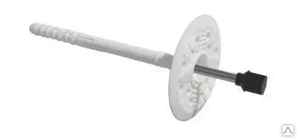 Фото №0 Фасадный дюбель с забивным стальным гвоздем и термоголовой 10х200мм