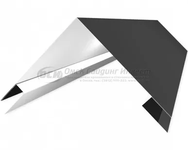 фото Угол сложный (евробрус) RAL 7024 (Графит)