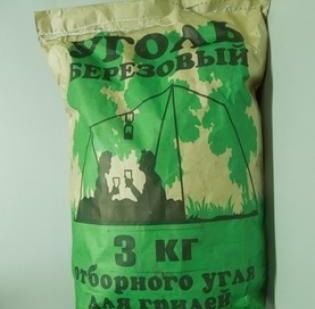 фото Уголь березовый