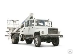 фото Автогидроподъемник АГП-22Т на шасси ГАЗ-3309 с двухрядной кабиной