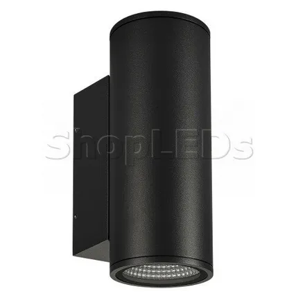 Фото №0 Arlight Светильник LGD-FORMA-WALL-TWIN-R90-2x12W Warm3000 (BK, 44 deg, 230V) (Arlight, IP54 Металл, 3 года)