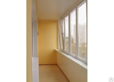 Фото №0 Утепление балкона с отделкой