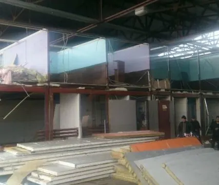 Фото №0 Сэндвич-панель минвата 100 мм 2,13 м