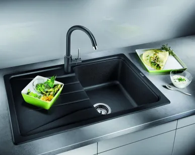 фото Кухонная мойка Blanco Sona 45S Антрацит 519662 Blanco