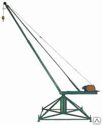 фото Кран разборный КСП-320 "МАСТЕР", г/п 320кг., h-80м., стацион., с