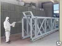 фото Огнезащитная обработка металлических конструкций