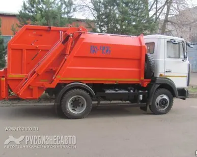 фото Мусоровоз КО-456-16 на шасси МАЗ 4571Р2-442 Евро-4 (рестайлинг)