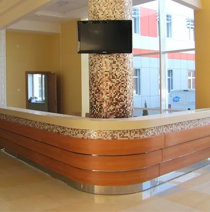 Фото №4 Стойка администратоа для парикмахерской, reception Desk Barber shop