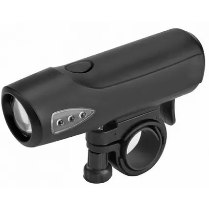 Фото №0 Фонарь передний (ручной) JY-224 1 суперяркий светодиод 3 режима чёрный