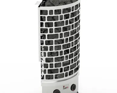 фото Печь для сауны Sawo Aries ARI3-75NB-CNR-P (угловая, со встроенным пультом)