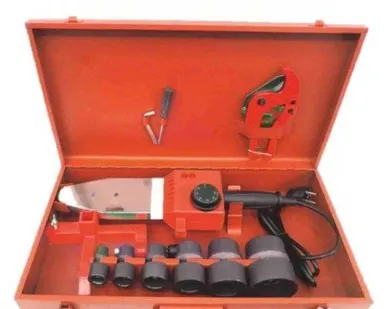 фото Аппарат для сварки полипропиленовых труб RedVerg RD-PW800-63