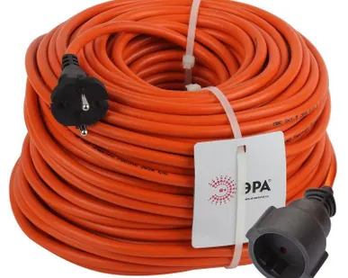 фото Удлинитель силовой UPx-1-2x1.5-50m-IP44 в бухте б/з 50м 1 гнездо ПВС 2х1.5 Эра Б0046809