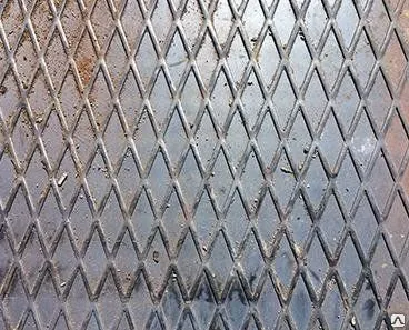 фото Лист рифленый 3 мм x 5 3сп (Ст3сп; ВСт3сп) ГОСТ 8568-77 ромб