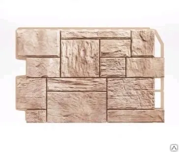 Фото №0 Панель фасадная WANDSTEIN "Туф" темно-коричневый