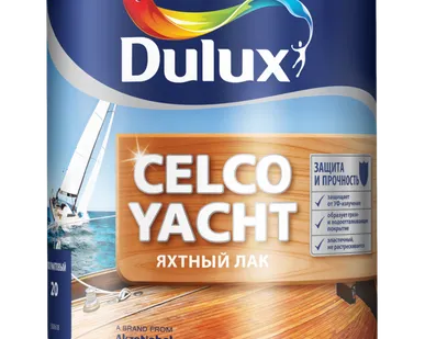 фото Алкидно-уретановый яхтный лак Dulux Celco Yacht 20 1 л