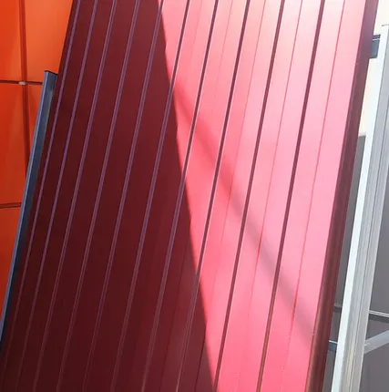 Фото №0 Профлист С8 1200х1700 PE RAL3005 вишневый Эконом