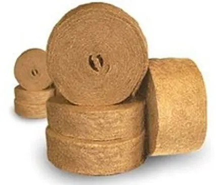 Фото №0 Джут 100% Межвенцовый утеплитель толщ. 8-10 мм., шир. 120 мм.,  20 м.п.