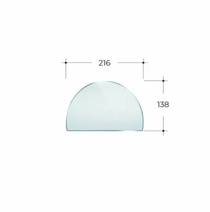 Фото №0 Стекло Везувий АОГТ (0,138*0,216) Арка