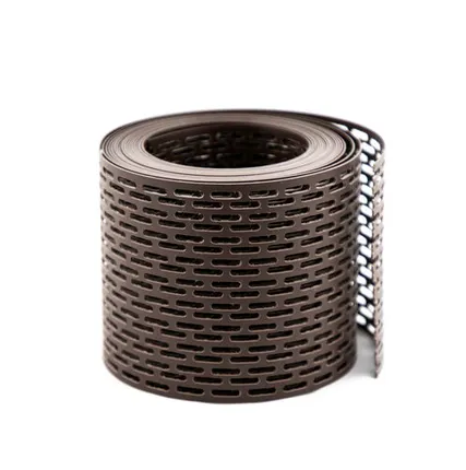 Фото №0 Лента карнизная вентиляционная 100х5000 коричневая 00000014503