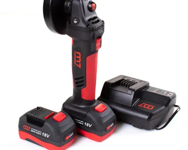 фото Шлифмашина угловая (УШМ), 125 мм, 18 В, аккумуляторная, кейс MIGHTY SEVEN DG-585502